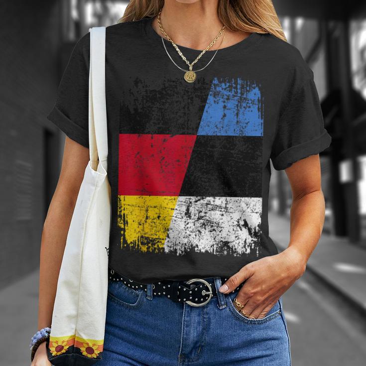 Estonia Germany Flag Children Estonia T-Shirt Geschenke für Sie