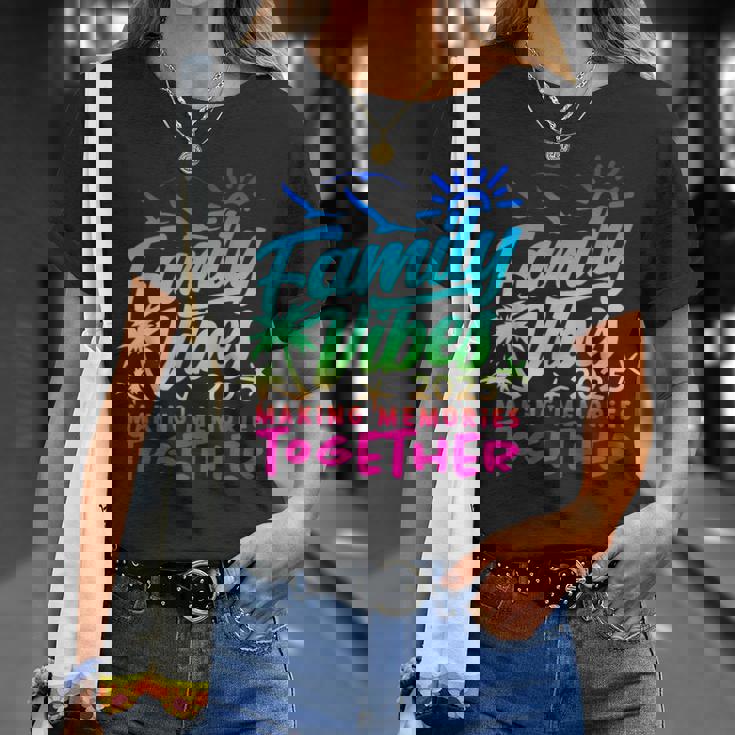 Family Vacation 2025 Beach Matching Family Summer Vacation T-Shirt Gifts for Her