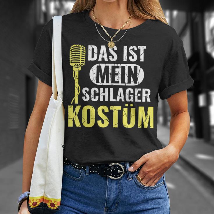 Fancy Dress Folk Music Das Ist Mein Schlager Costume T-Shirt Geschenke für Sie