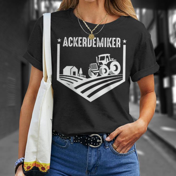 Farmer Tractor Lovers Farmers Child Pocket Print Farmers Demic T-Shirt Geschenke für Sie