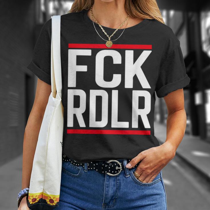 Fck Rdlr Anti Radler Saying And Statement Party S T-Shirt Geschenke für Sie