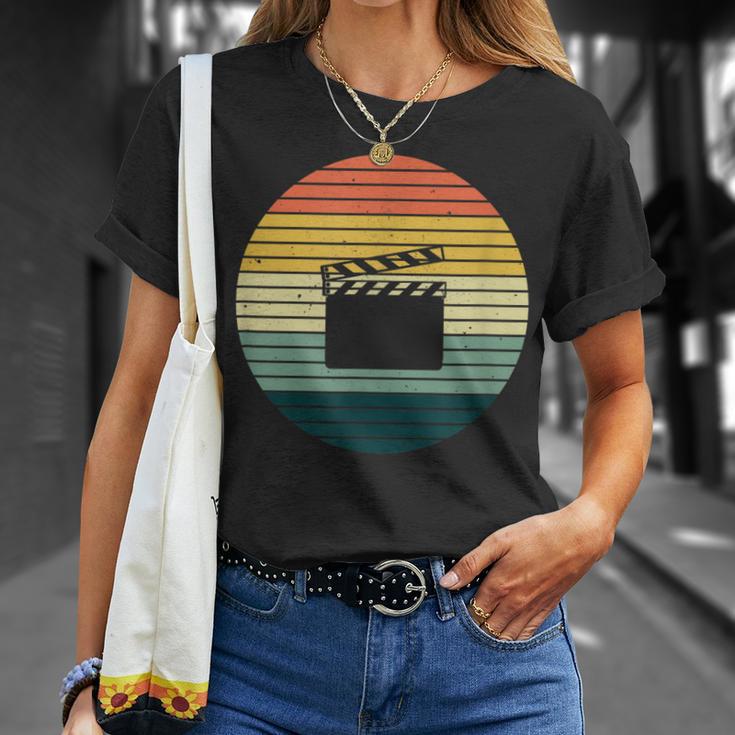 Film Flapintage I Filmmaker Motif For Cameraman T-Shirt Geschenke für Sie