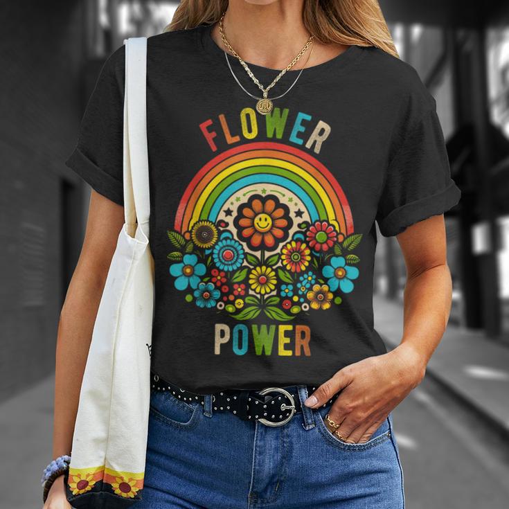 Flower Power Retro Nature Nostalgiaintage Outdoor Power T-Shirt Geschenke für Sie