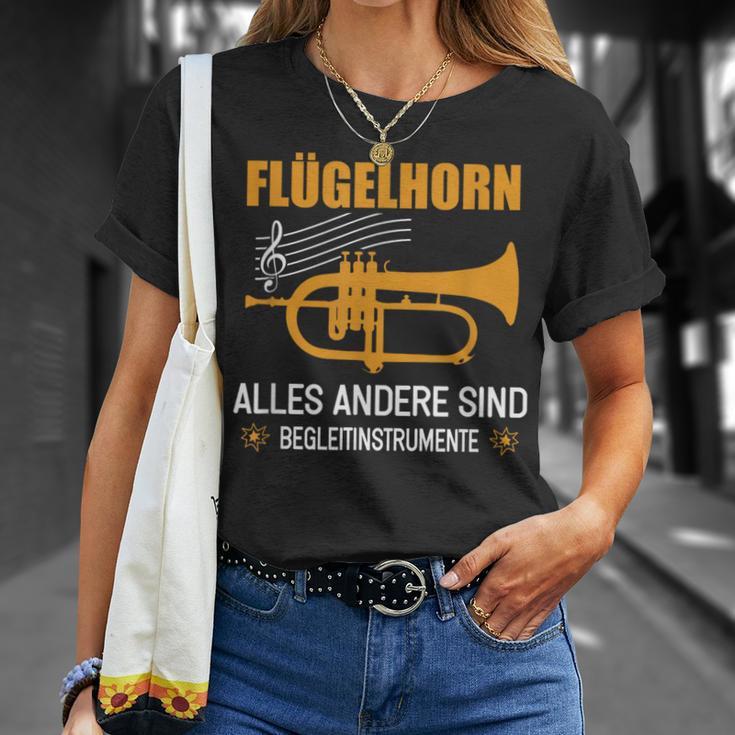 Flugelhorn Flügelhornist Instrument Slogan T-Shirt Geschenke für Sie