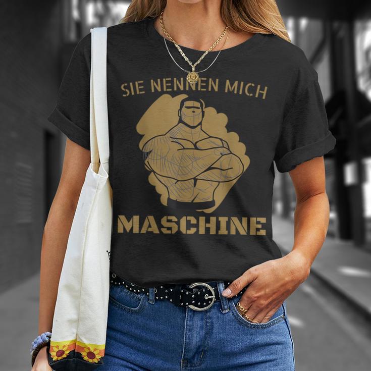 Bodybuilder Training Ich Name Mich Machine T-Shirt Geschenke für Sie