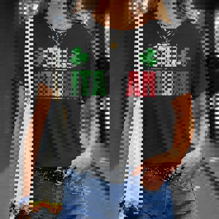 Still Italian St Patrick's Day Shamrocks For Women T-Shirt Gifts for Her