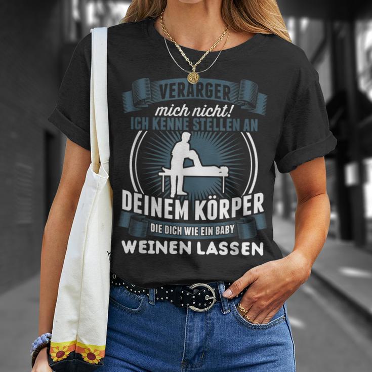 Physiotherapist Physio Physiotherapy T-Shirt Geschenke für Sie