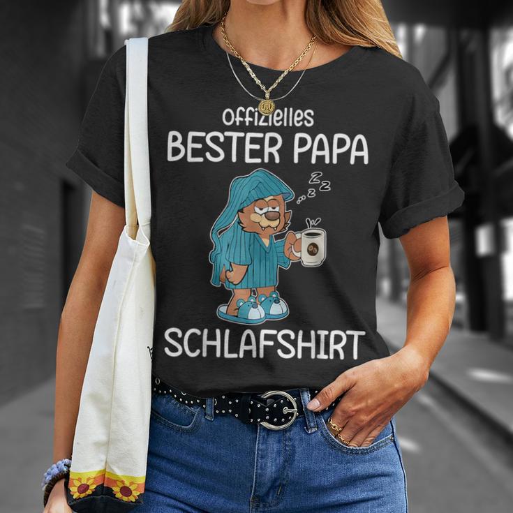 Sleep Papa Official Best Dad Sleep T-Shirt Geschenke für Sie