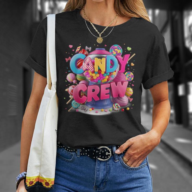 Squad Candy Crew Candy Land Decorations Women's & T-Shirt Geschenke für Sie