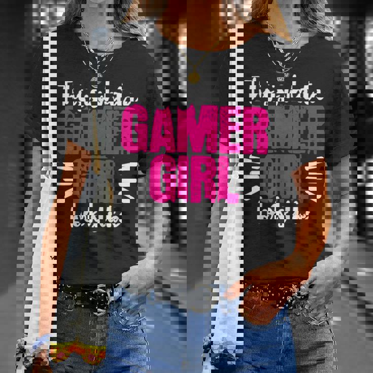 Gamer Gaming Zocken Zockerideospiele Streamer T-Shirt Geschenke für Sie