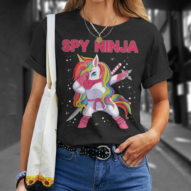 Gaming Spy Unicorn Ninja Gamer Gaming Enthusiast T-Shirt Geschenke für Sie