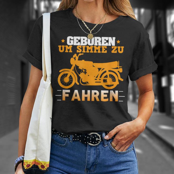 'Geboren Um S-51 Zu Fahren' Simson S51 Oldtimer T-Shirt Geschenke für Sie