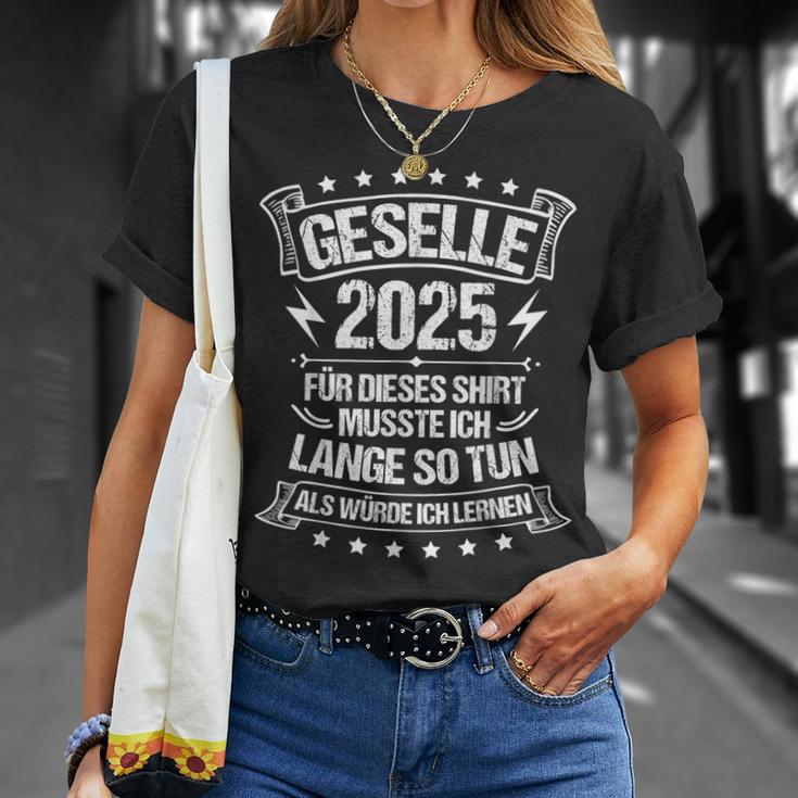 Geselle 2025 Gesellenprüfung Gesellenbrief T-Shirt Geschenke für Sie