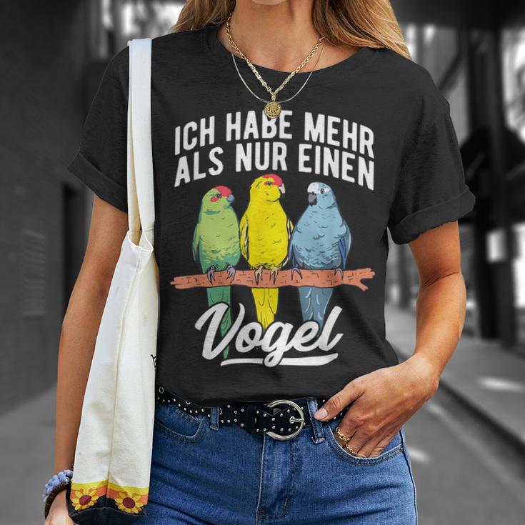 With Goat Parakeet Ich Habe Mehr Als Nur Einogel Parakeet Motif T-Shirt Geschenke für Sie