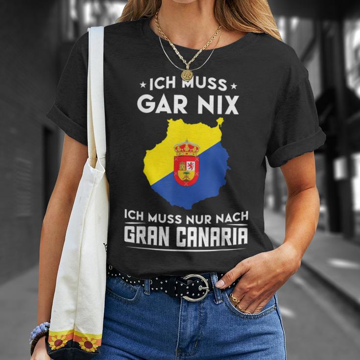 Gran Canaria Flag Travel T-Shirt Geschenke für Sie