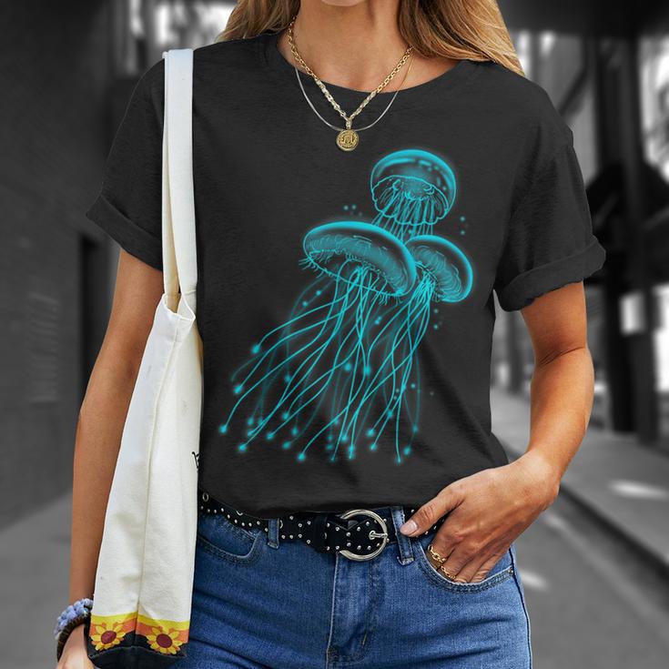 Graphique Drôle De Méduse Océan T-Shirt Cadeaux pour elle