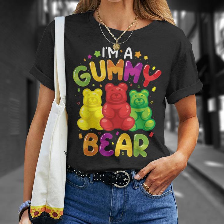 I Am A Gummy Bear Candy Lovers For Girls T-Shirt Geschenke für Sie