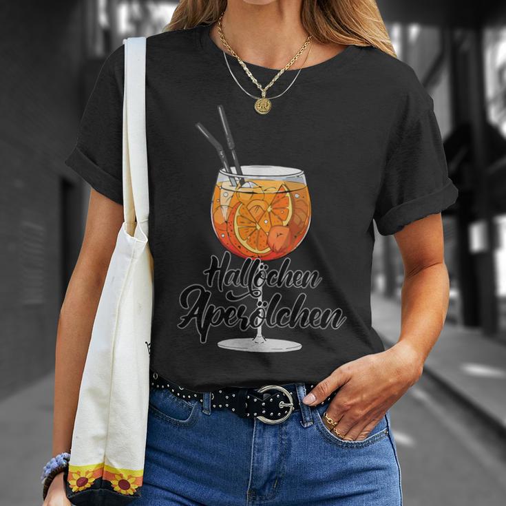 Hallöchen Aperölchen Spritz Party Carnival Club T-Shirt Geschenke für Sie