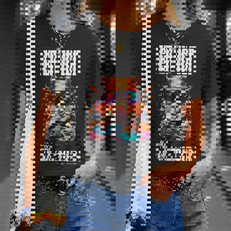 Hamster Nerv Nicht Bin Am Zocken Am Zocken Gaming T-Shirt Geschenke für Sie
