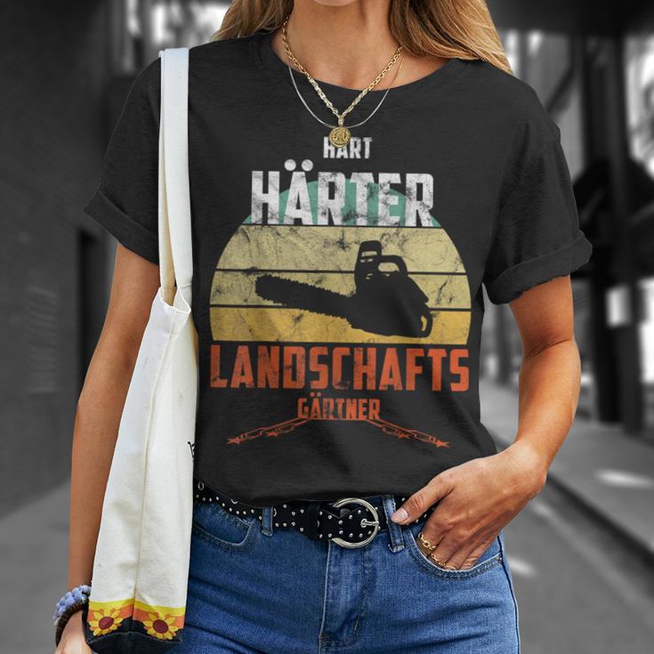 Hard Hardener Landscaper Chainsawintage T-Shirt Geschenke für Sie