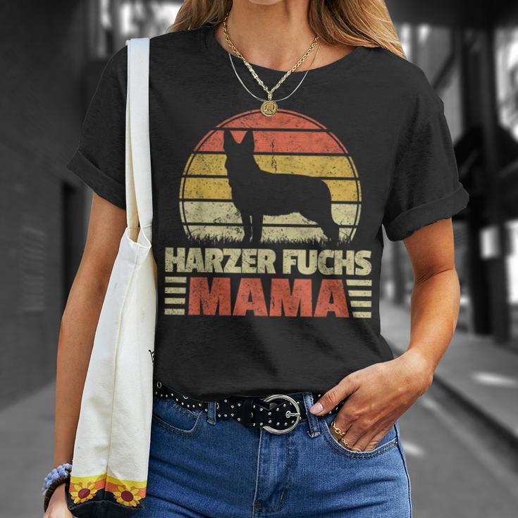 Harzer Fox Mama Old German Hut Dog T-Shirt Geschenke für Sie