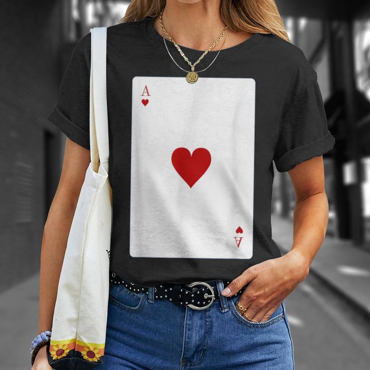 Heart Ace Costume T-Shirt Geschenke für Sie