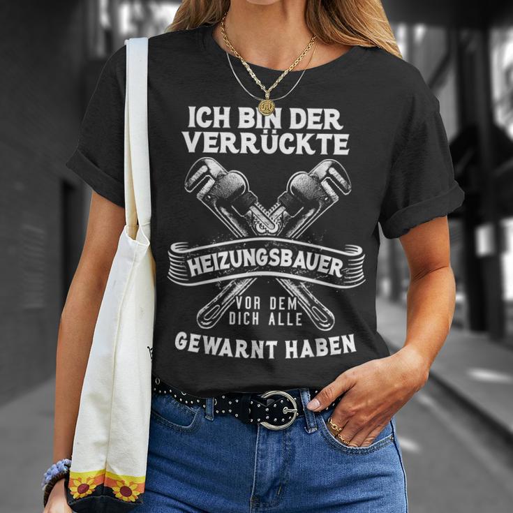 Heating Builder Heating Construction Heating Sanitary T-Shirt Geschenke für Sie