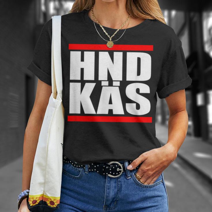 Hessischer Hnd Käs Handkäs T-Shirt Geschenke für Sie