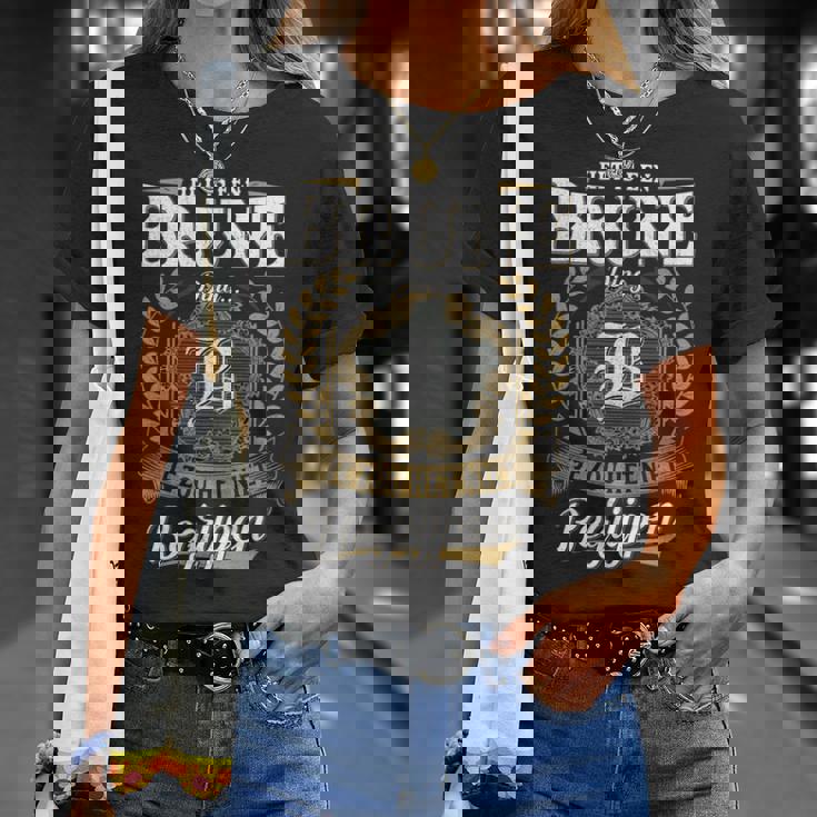 Het Is Een Brune Ding Je Zou Het Niet Begrijpen Brune Naam T-Shirt Geschenke für Sie