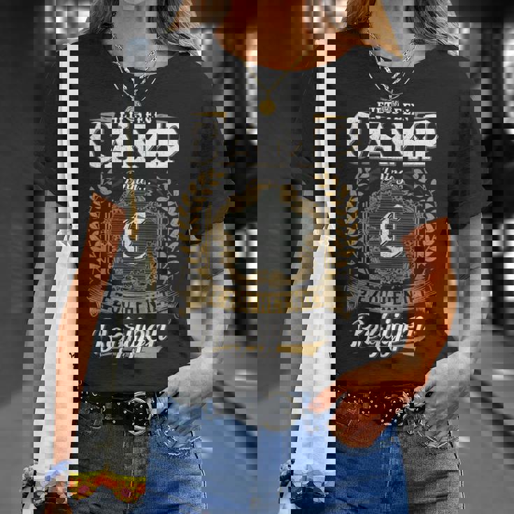 Het Is Een Camp Ding Je Zou Het Niet Begrijpen Camp Naam T-Shirt Geschenke für Sie