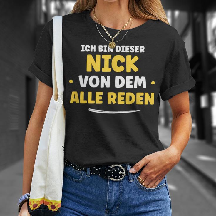 Ich Bin Dieser Nick Ich Bin Dieser T-Shirt Geschenke für Sie