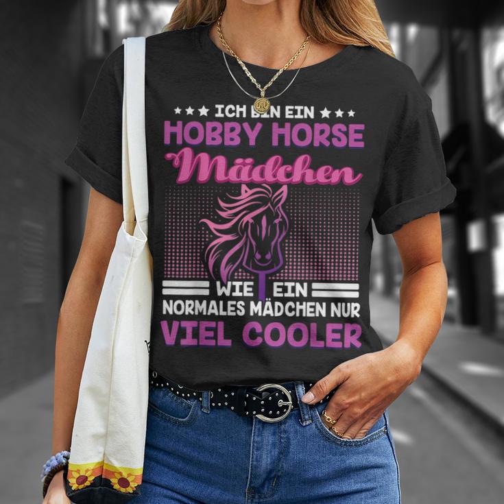 Ich Bin Ein Hobby Horse Mädchen Hobby Horsing T-Shirt Geschenke für Sie