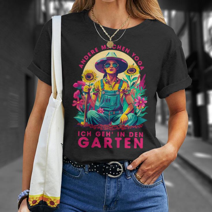 Ich Geh In Den Gartenliebhaber Mother's Day Mum Gardener T-Shirt Geschenke für Sie