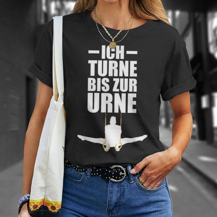 Ich Turne Bis Zur Urne Ich Turne Bis Zur Urn Gymnastics S T-Shirt Geschenke für Sie