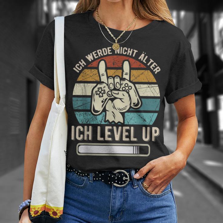 Ich Werde Nicht ÄlderIch Level' Up Birthday Game T-Shirt Geschenke für Sie