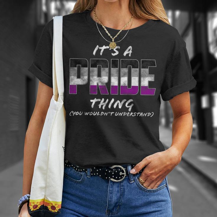 It's A Pride Thing Asexual Pride Flag T-Shirt Geschenke für Sie