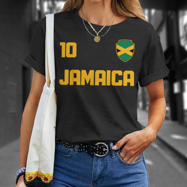 Jamaica Flag Reggae Music Fan Jersey T-Shirt Geschenke für Sie