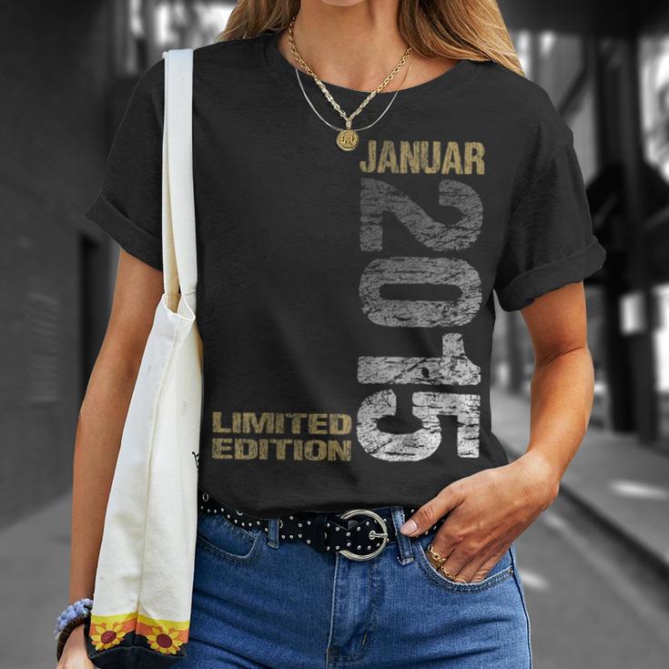 January 2015 Boy Girl 10Th Birthday Limited Edition T-Shirt Geschenke für Sie