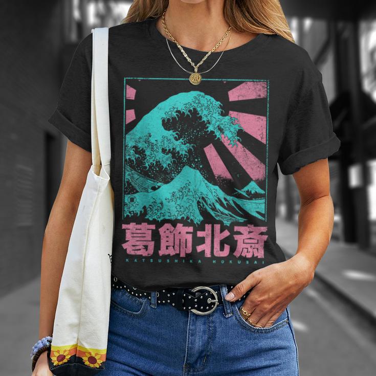 Japanese Hokusai Japan The Great Waveor Kanagawa T-Shirt Geschenke für Sie