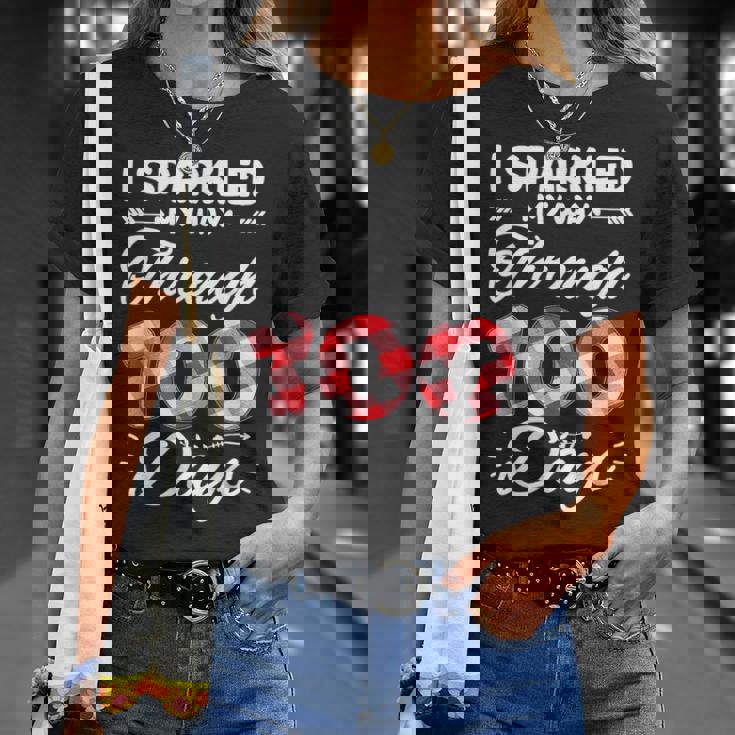 Je Me Suis Frayé Un Chemin À Travers 100 Jours 100E Jour D'école T-Shirt Cadeaux pour elle