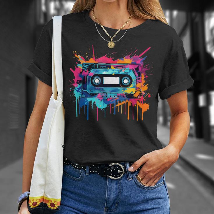 Kassetten 80Er 90Er Kassette Musik Musiker Dj T-Shirt Geschenke für Sie