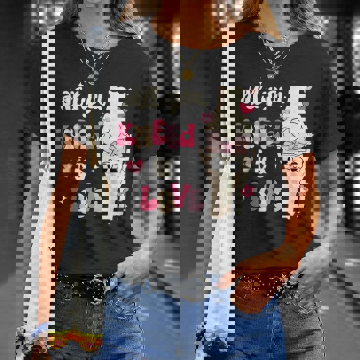 All You Kneed Is Love Valentine Nurse Orthopedic Surgeon T-Shirt Gifts for Her