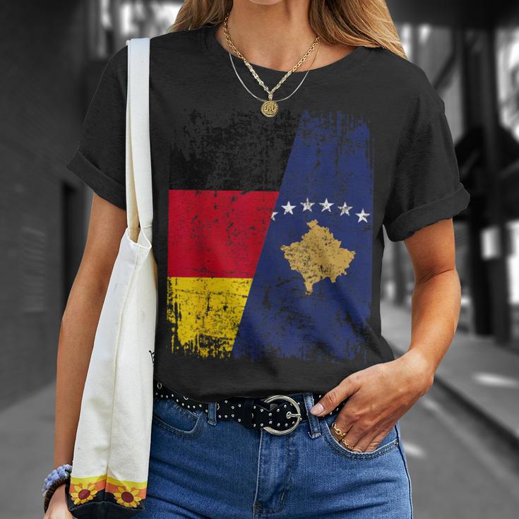 Kosovo Germany Flag Children Kosovo T-Shirt Geschenke für Sie