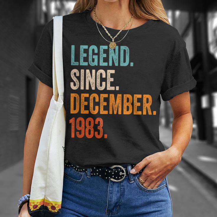 Legend Since December 1983 41 Years T-Shirt Geschenke für Sie