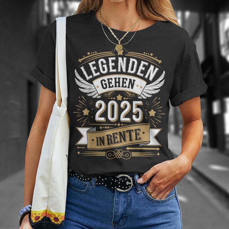 Legends Go 2025 In Retirement Pensioner T-Shirt Geschenke für Sie