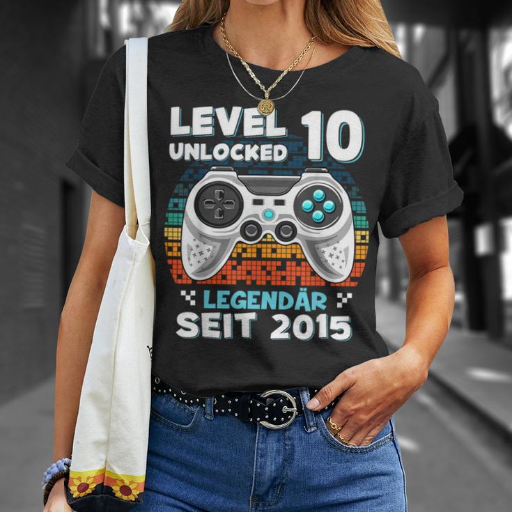 Level 10 Years Birthday Young Gamer 2015 Birthday T-Shirt Geschenke für Sie