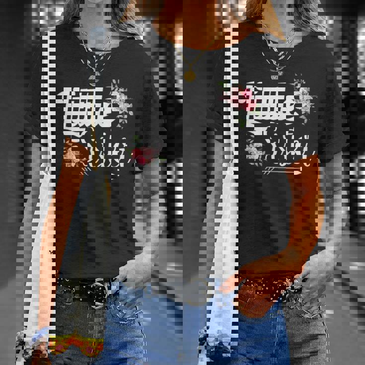 Little Sister Sister Sister Half Sister T-Shirt Geschenke für Sie