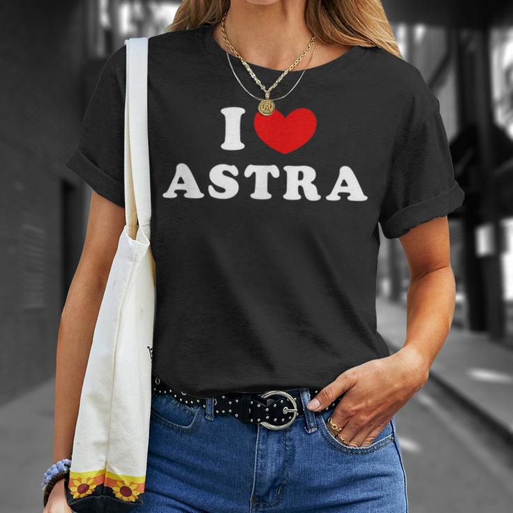 I Love Astra T-Shirt Geschenke für Sie