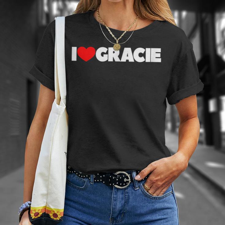 I Love Gracie T-Shirt Geschenke für Sie