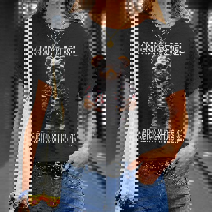 Lustiger Spruch Arbeit Humor Geburtstagsgeschenk Spaß Teddy T-Shirt Geschenke für Sie